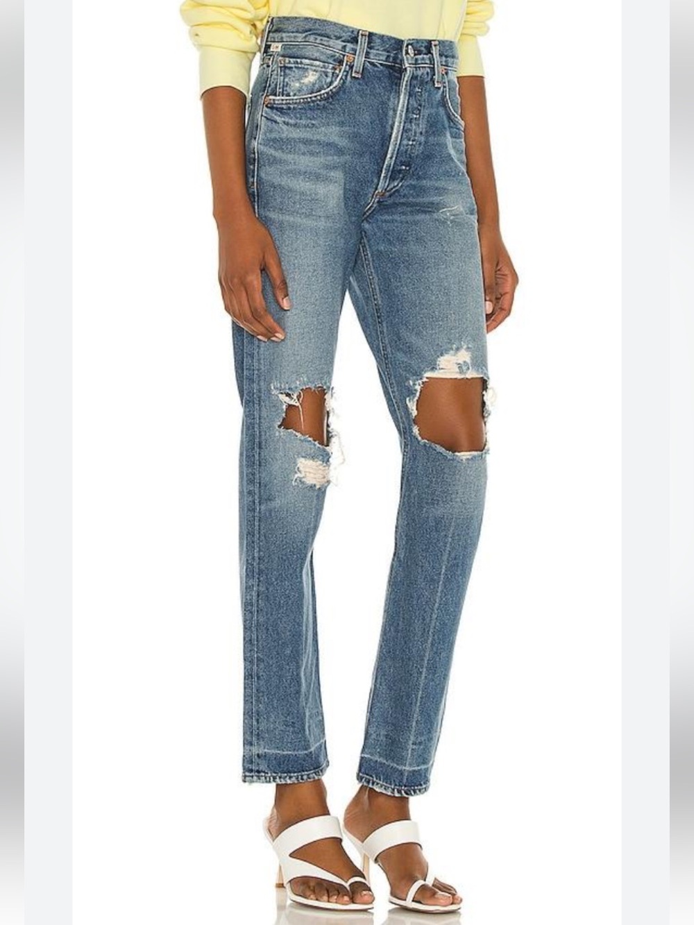 Citizens of Humanity Charlotte high-rise straight-leg jeans